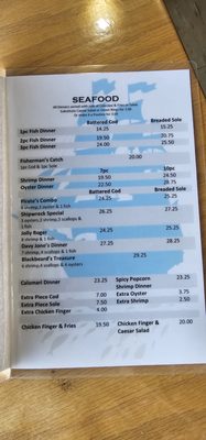 Menu photo 1 SIR Bob's Fish & Chips Williams Lake, BC Menu photo 1 SIR Bob's Fish & Chips Williams Lake, BC