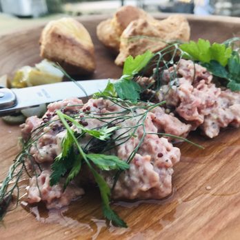 Jester King Brewery - Steak tartare - Breweries Near Me - Austin, Texas