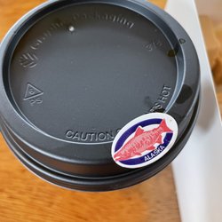 K’s Lazy Latte - Super cute sticker!!