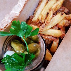 Copper and Wheat - Duck fat fries og rilette