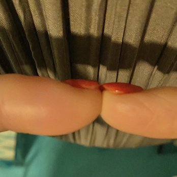 Fancy Nails & Spa - Comparing my left hand middle finger to my right hand middle finger - Nail Salons Near Me - New Albany, Indiana Fancy Nails & Spa - Comparing my left hand middle finger to my right hand middle finger - Nail Salons Near Me - New Albany, Indiana