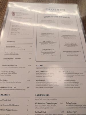 Menu photo 2 Crosby's Kitchen Niles, IL