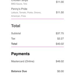 Receipt Receipt