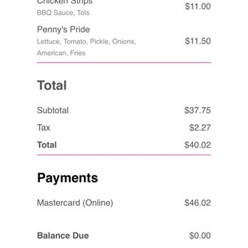 Penny's Diner - Receipt - Diners Near Me - Rawlins, Wyoming Penny's Diner - Receipt - Diners Near Me - Rawlins, Wyoming