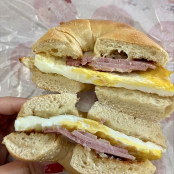 Best Bagel - Canadian Bacon Egg & Cheese Sandwich - Bagels Near Me - Seabrook, New Hampshire Best Bagel - Canadian Bacon Egg & Cheese Sandwich - Bagels Near Me - Seabrook, New Hampshire