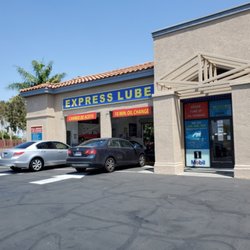 Express Lube & Smog - Our drive-thru oil change facility