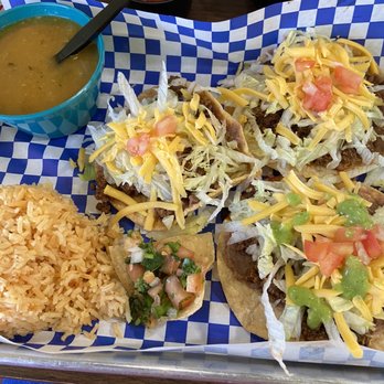 Nana’s - Tostadas with ground beef - Mexican Near Me - Houston, Texas