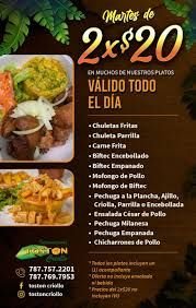 Menu photo 1 El Tostón Criollo Carolina, PR Menu photo 1 El Tostón Criollo Carolina, PR