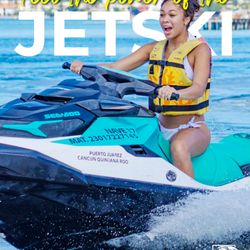 Jet Ski Cancun - Feel the power of the jetski and challenge the waves like never before.