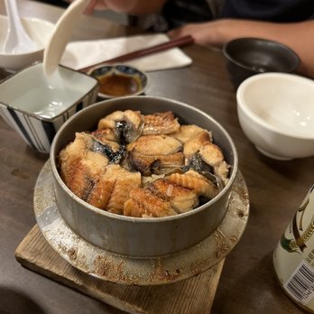 Maneki - Unagi over rice It takes 45mins so order it as soon as you sit. - Japanese Near Me - Seattle, Washington Maneki - Unagi over rice It takes 45mins so order it as soon as you sit. - Japanese Near Me - Seattle, Washington