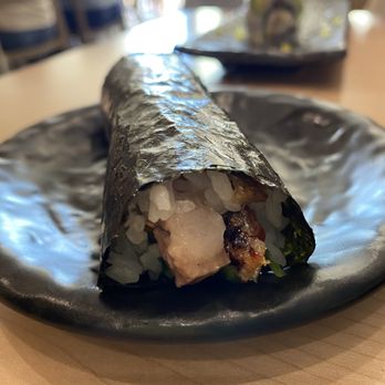 Yume Sushi Bar - Salmon skin hand roll - Sushi Bars Near Me - Studio City, California Yume Sushi Bar - Salmon skin hand roll - Sushi Bars Near Me - Studio City, California