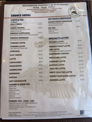 Menu photo 2 Ridgewood Station Cafe Ridgewood, NJ Menu photo 2 Ridgewood Station Cafe Ridgewood, NJ