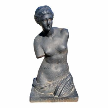 Corner House Collections - On sale for $650! Mid 20th Century Cast Iron Venus de Milo Bust Sculpture Made in Italy! - Antiques Near Me - Metairie, Louisiana Corner House Collections - On sale for $650! Mid 20th Century Cast Iron Venus de Milo Bust Sculpture Made in Italy! - Antiques Near Me - Metairie, Louisiana