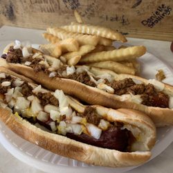 Two Footlongs and Fries.