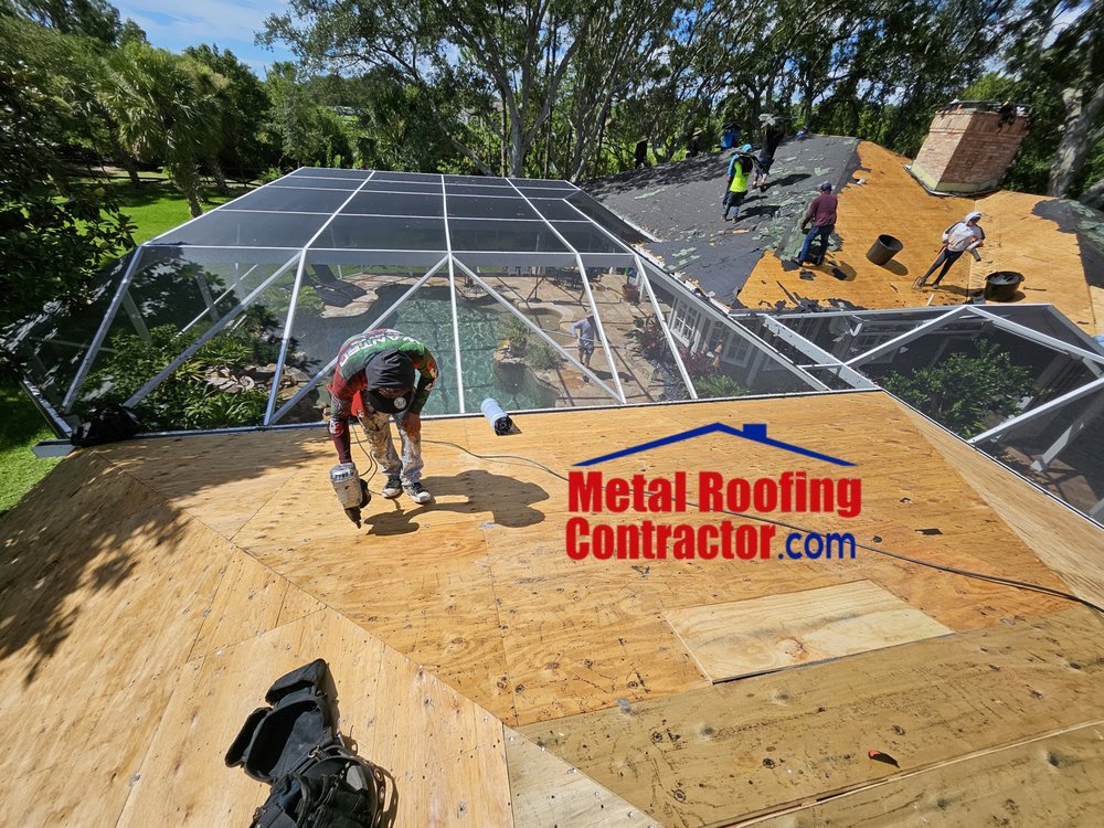 Slide of Metal Roofing Contractor