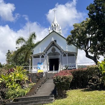 St. Benedict's Catholic Church - Painted church - Churches Near Me - Captain Cook, Hawaii St. Benedict's Catholic Church - Painted church - Churches Near Me - Captain Cook, Hawaii
