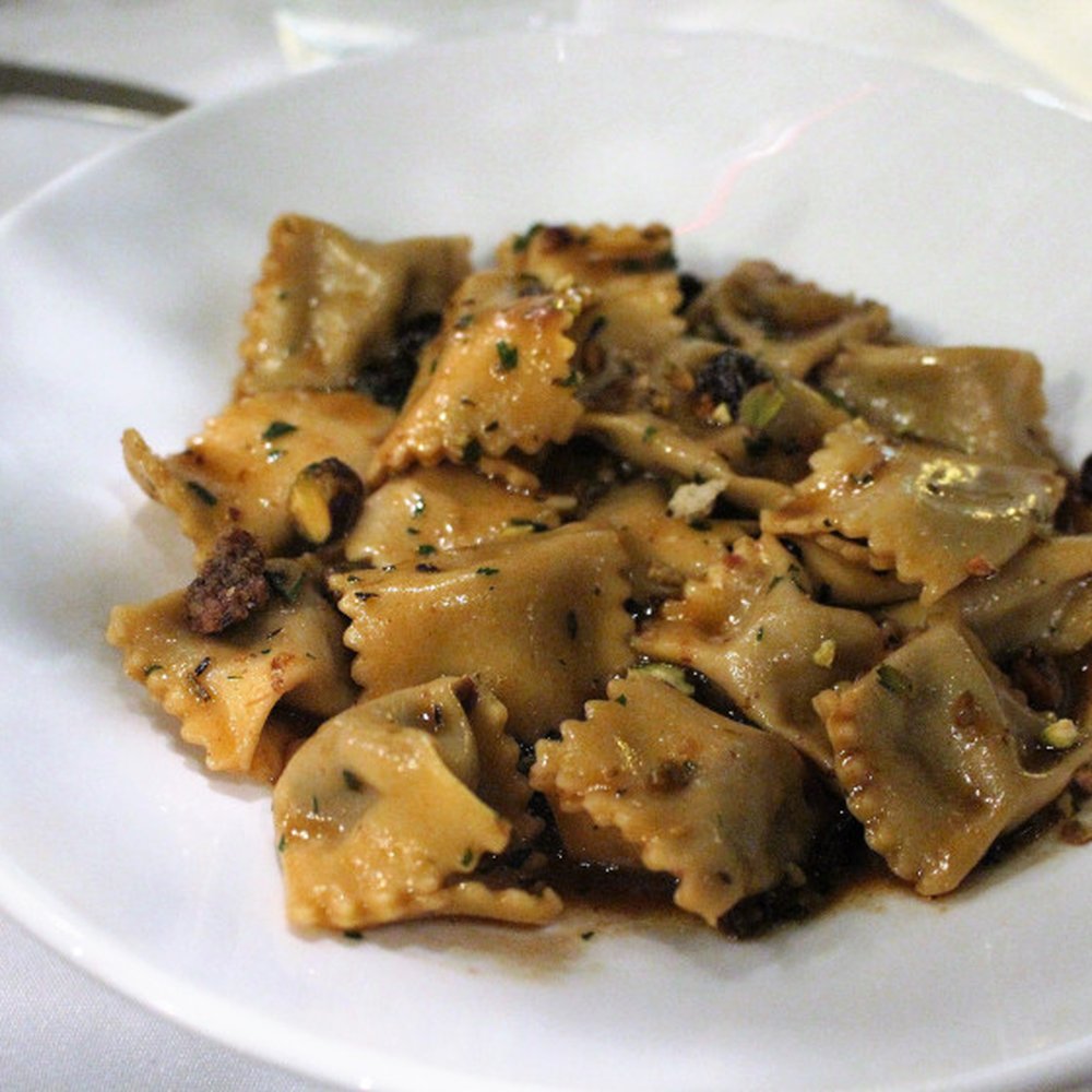 Soul - Oxtail Agnolotti with pistachio, rosemary, brown butter and currants - Bars Near Me - Auckland, AUK Soul - Oxtail Agnolotti with pistachio, rosemary, brown butter and currants - Bars Near Me - Auckland, AUK