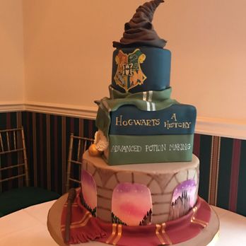Sweet Grace, Cake Designs - Sweet 16 Harry Potter Cake by Sweet Grace Cake Design - Bakeries Near Me - Haworth, New Jersey