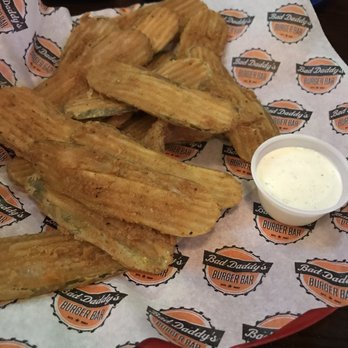 Bad Daddy's Burger Bar - Fried Pickles - Bars Near Me - Roswell, Georgia Bad Daddy's Burger Bar - Fried Pickles - Bars Near Me - Roswell, Georgia