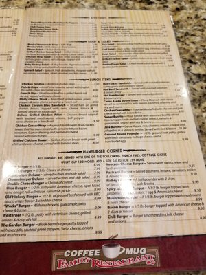 Menu photo 5 The Coffee Mug Elko, NV