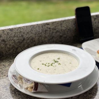 The Wharf Restaurant - New England Clam Chowder Soup - New American Near Me - Madison, Connecticut The Wharf Restaurant - New England Clam Chowder Soup - New American Near Me - Madison, Connecticut