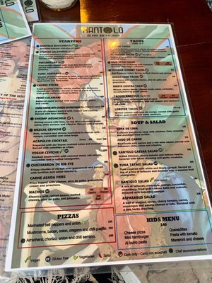 Menu photo 6 Xantolo Isla Mujeres, ROO Menu photo 6 Xantolo Isla Mujeres, ROO