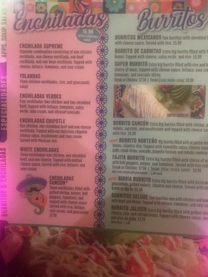 Menu photo 3 El Sol Mexican Bar & Grill Sanford, FL