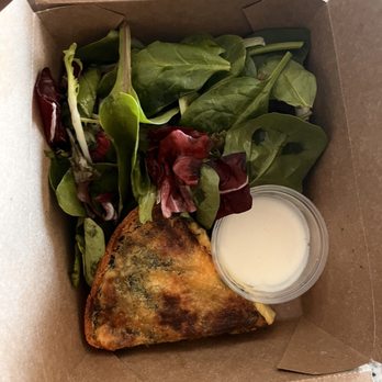 Rustica Bakery - Quiche, ramekin for size reference. - Bakeries Near Me - Edina, Minnesota