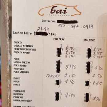 Bai Cebu Lechon - Filipino Near Me - Hayward, California
