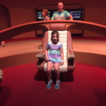 Intrepid Museum - Star Trek captain - Museums Near Me - New York, New York