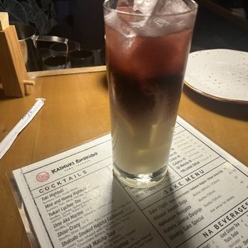 Kaimuki Shokudo - Shokudo's hibiscus refresher - Japanese Near Me - Honolulu, Hawaii Kaimuki Shokudo - Shokudo's hibiscus refresher - Japanese Near Me - Honolulu, Hawaii