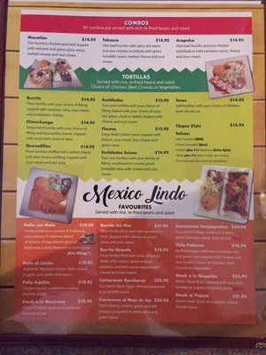 Menu photo 2 Mexico Lindo Ajax, ON