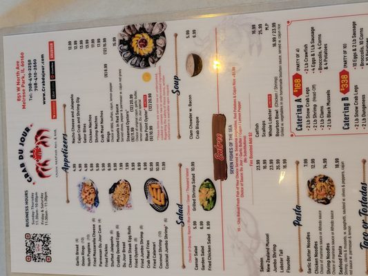 Menu photo 7 Crab Du Jour Melrose Park, IL Menu photo 7 Crab Du Jour Melrose Park, IL