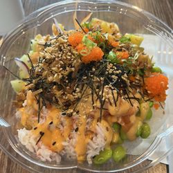 B: Hawaii Salmon Poke Bowl