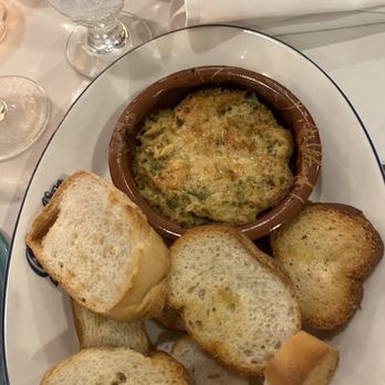 The Columbia - Crab, shrimp and artichoke appetizer - Spanish Near Me - St Augustine, Florida The Columbia - Crab, shrimp and artichoke appetizer - Spanish Near Me - St Augustine, Florida