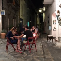 Es Grec - Es Grec at night. What is that guy actually touching?!?!