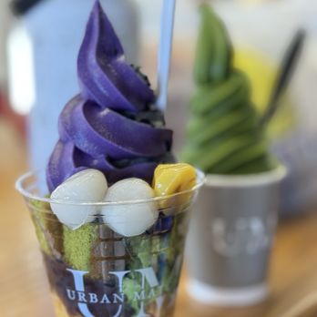 Urban Matcha - Ube:Black Sesame parfait - Desserts Near Me - Las Vegas, Nevada Urban Matcha - Ube:Black Sesame parfait - Desserts Near Me - Las Vegas, Nevada