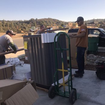 Westhaven Power - 10/22/2018: Westhaven Solar Crew unpacking new HVAC System for my house. - Solar Installation Near Me - Yuba City, California Westhaven Power - 10/22/2018: Westhaven Solar Crew unpacking new HVAC System for my house. - Solar Installation Near Me - Yuba City, California