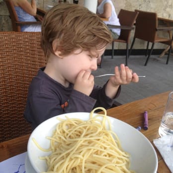 Prezzo - Kiddie spaghetti is huge! - Pizza Near Me - Glasgow, GLG