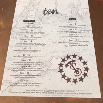 Ten Sandwiches - Sandwiches Near Me - Watch Hill, Rhode Island