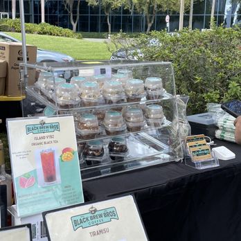 Black Brew Bros - a table with a variety of drinks - Coffee & Tea Near Me