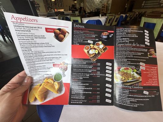 Menu photo 1 Bandeja Paisa Orlando, FL