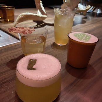Double Chicken Please - Japanese cold noodle, gravy, key lime pie, salad - Cocktail Bars Near Me - New York, New York