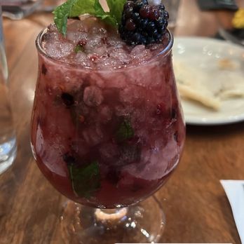 The Olive Restobar - Blackberry Mojito - Mediterranean Near Me - Downey, California