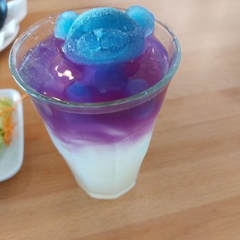 Pho Station - Butterfly Peas Lemonade! - Vietnamese Near Me - Sachse, Texas