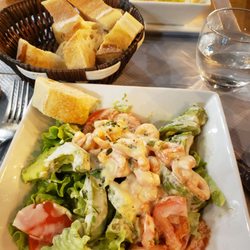 L'Escargot - Avocado salad with bay shrimp.