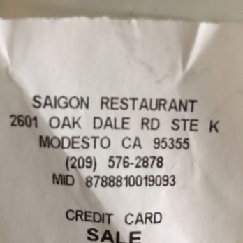 Saigon Restaurant - Details on everything you ordered - Vietnamese Near Me - Modesto, California Saigon Restaurant - Details on everything you ordered - Vietnamese Near Me - Modesto, California