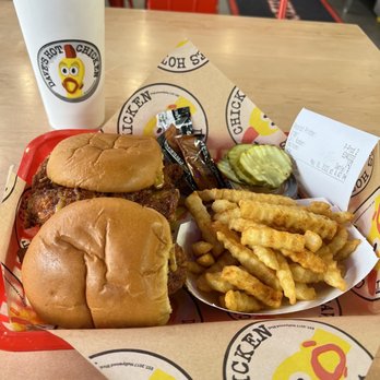 Dave's Hot Chicken - Number Dave's #2 2 Sliders w/ Fries - Chicken Shop Near Me - Denver, Colorado Dave's Hot Chicken - Number Dave's #2 2 Sliders w/ Fries - Chicken Shop Near Me - Denver, Colorado