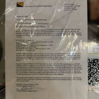 Atithi Restaurant - Failure to pay rent notice - Bangladeshi Near Me - Orinda, California Atithi Restaurant - Failure to pay rent notice - Bangladeshi Near Me - Orinda, California