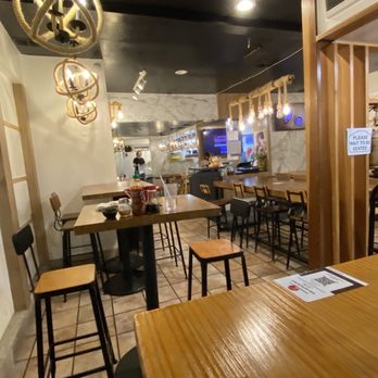 Hanano Ramen - the interior of a restaurant - Ramen Near Me - Orange, California